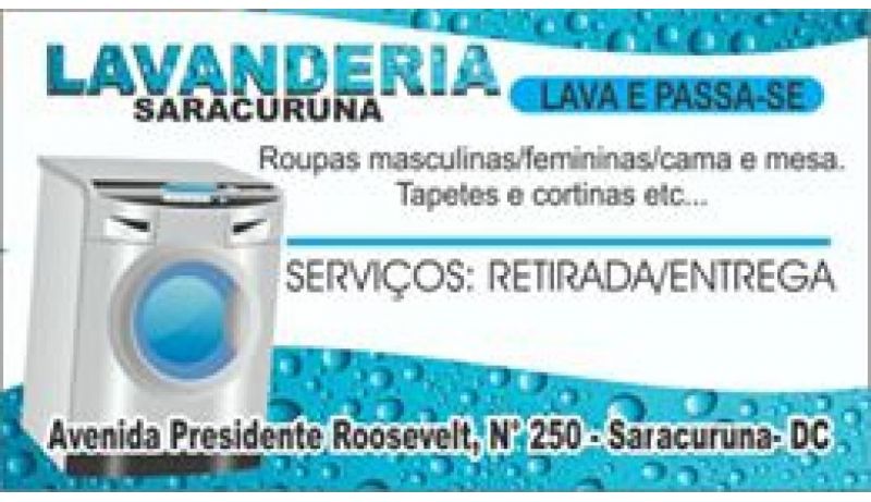 lavanderia Saracuruna