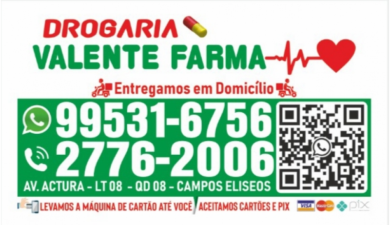 Farmácia e Drogaria Valente Farma