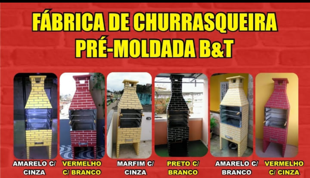 Churrasqueiras Pré-Moldadas - Guaratiba