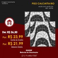 Piso Calciatta Rio - 44,5cm X 44,5cm