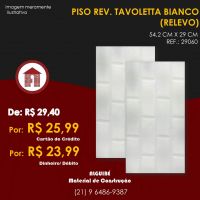 Piso Rev. Tavoletta Bianco (relavo) 54,2cm X 29cm