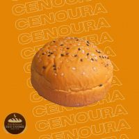 Pão hambúrguer Artesanal Cenoura