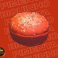 Pão Hambúrguer artesanal Pimenta Biquinho