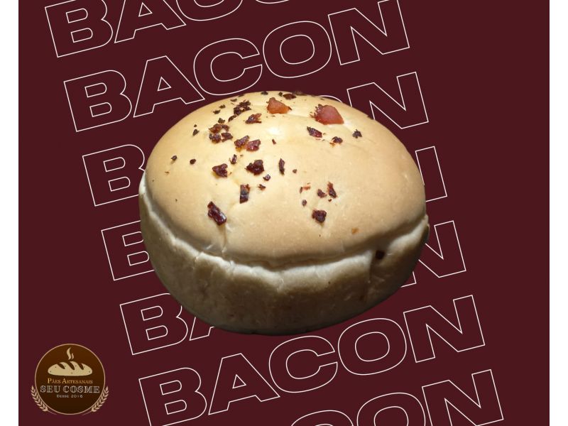 Pão Hambúrguer artesanal Bacon Pão Hambúrguer artesanal Bacon