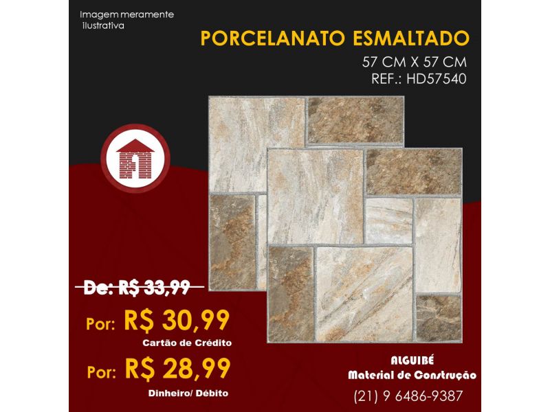 Porcelanato Esmaltado 57cm X 57cm Porcelanato Esmaltado 57cm X 57cm