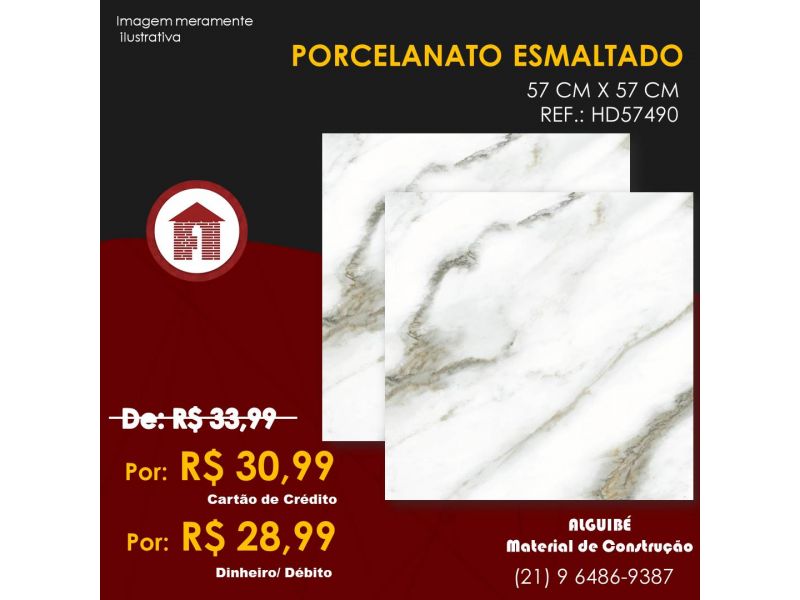 Porcelanato Esmaltado 57cm X 57cm Porcelanato Esmaltado 57cm X 57cm