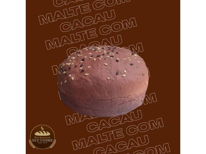 Pão Artesanal Malte com Cacau Pão Artesanal Malte com Cacau